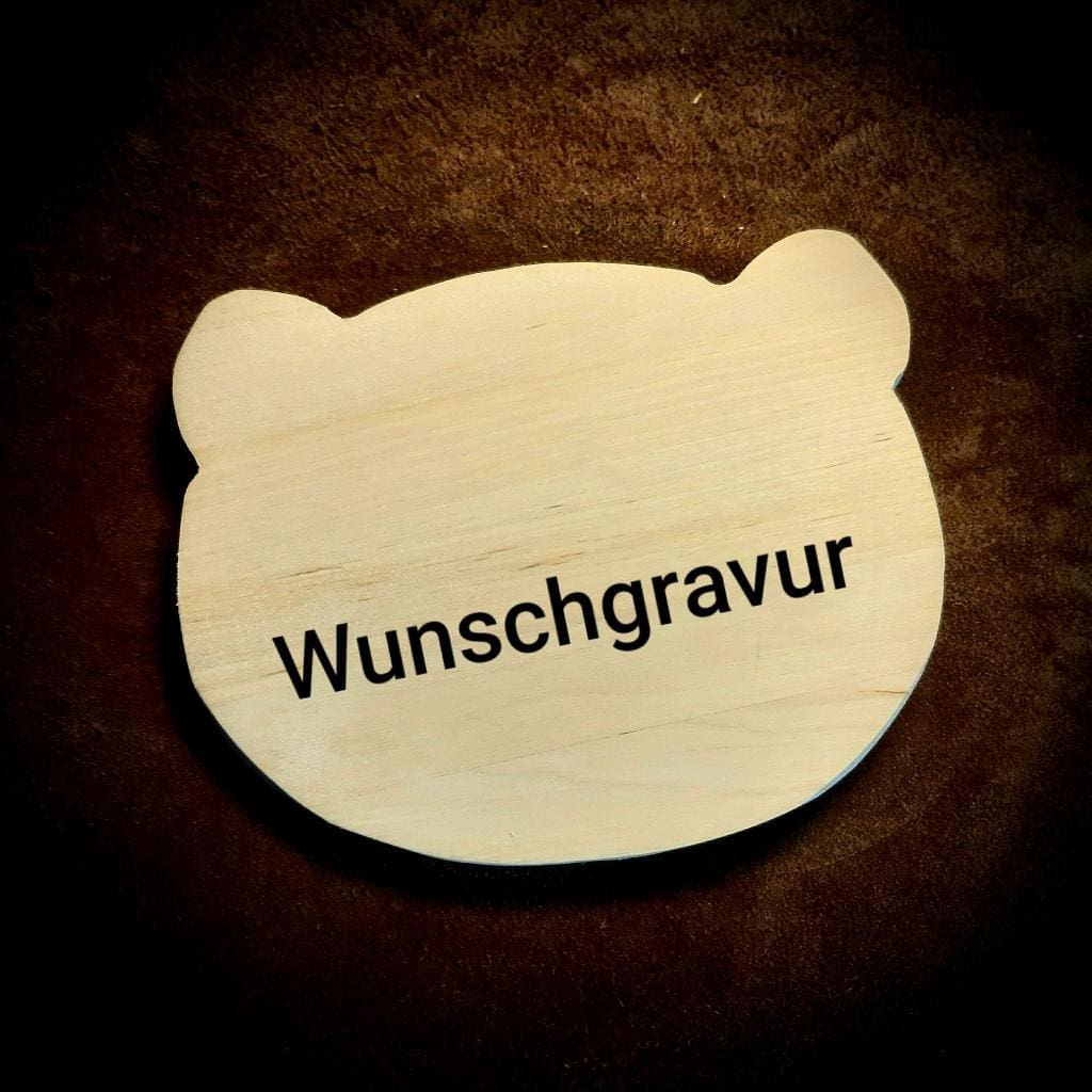 Frühstücksbrettchen Für Kinder Mit Elefant-Motiv, Aus Massivholz, Ca. 20 X 17 X 1 Cm – Spülmaschinenfest & Antibakteriell